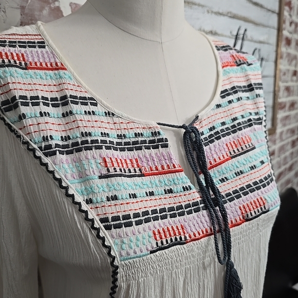 Entro womens dress white sz medium - Picture 2 of 6